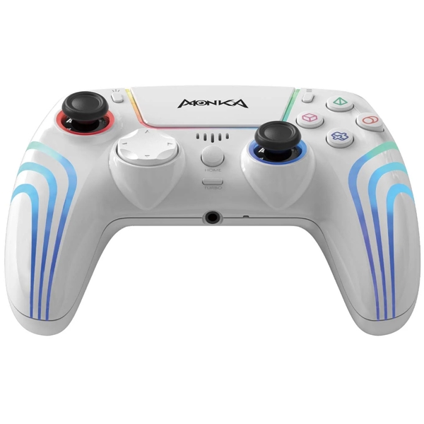 Marvo GT-96, Gaming Controller For PS4/PS3/Windows/IOS/Android, Wireless, USB, White