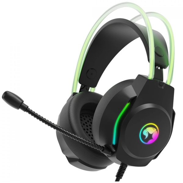 ყურსასმენი Marvo H8620, Gaming Headset, Wired, USB, 3.5mm, Black