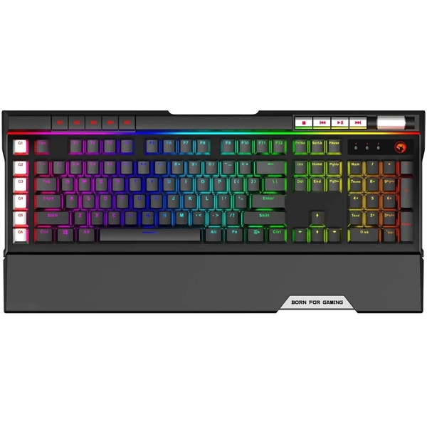 კლავიატურა Marvo KG965G, Wired, USB, Gaming Keyboard, Black