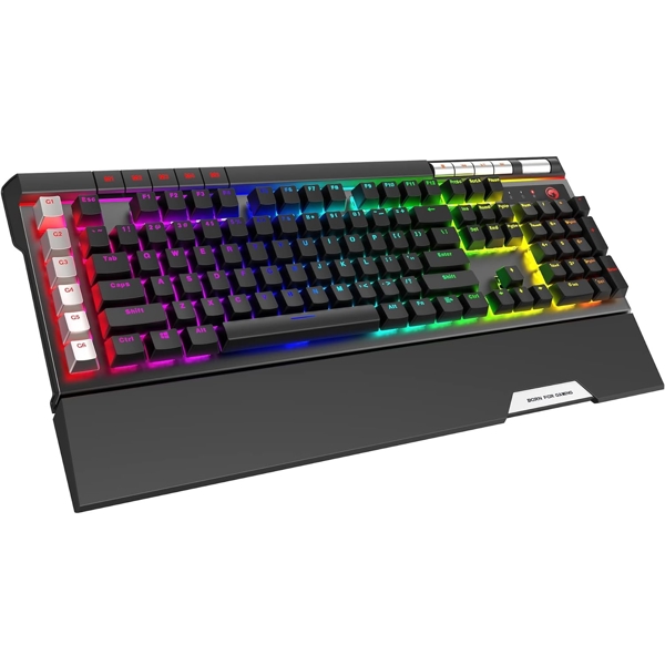 კლავიატურა Marvo KG965G, Wired, USB, Gaming Keyboard, Black