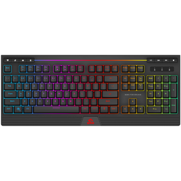 კლავიატურა Marvo KG880, Wired, USB, Gaming Keyboard, Black