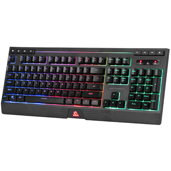 კლავიატურა Marvo KG880, Wired, USB, Gaming Keyboard, Black