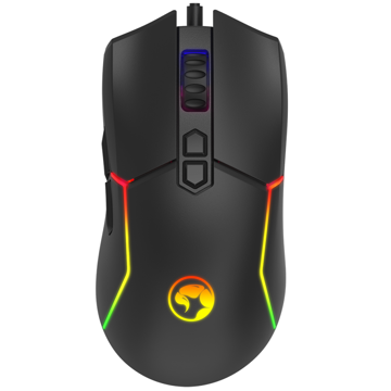 Marvo M655, Wired, USB, Gaming Mouse, Black