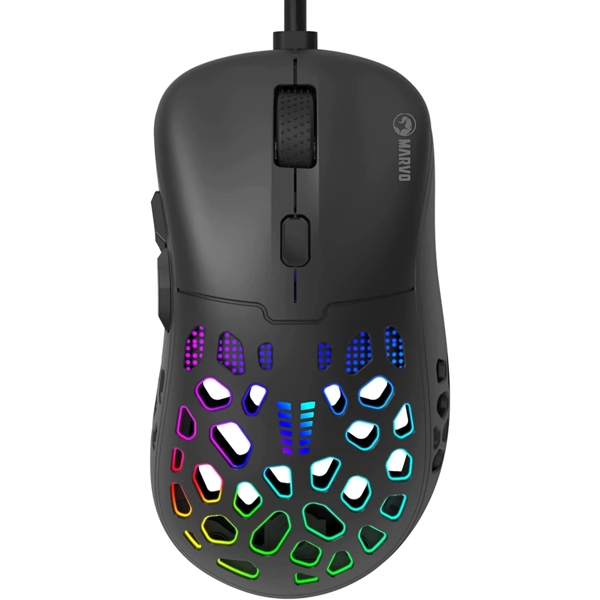 მაუსი Marvo G946, Wired, USB, Gaming Mouse, Black