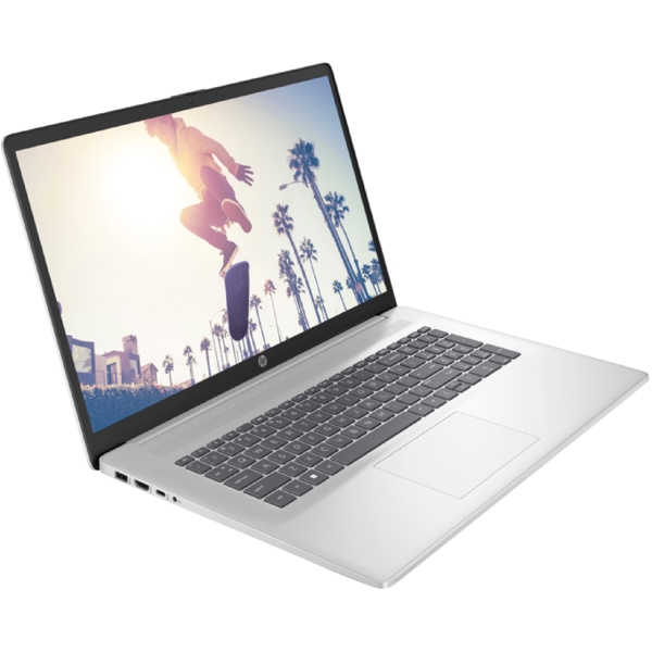 ნოუთბუქი HP 9R3P2EA 17-cn3022ci, 17.3", i3-N305, 8GB, 256GB SSD, Integrated, Natural Silver