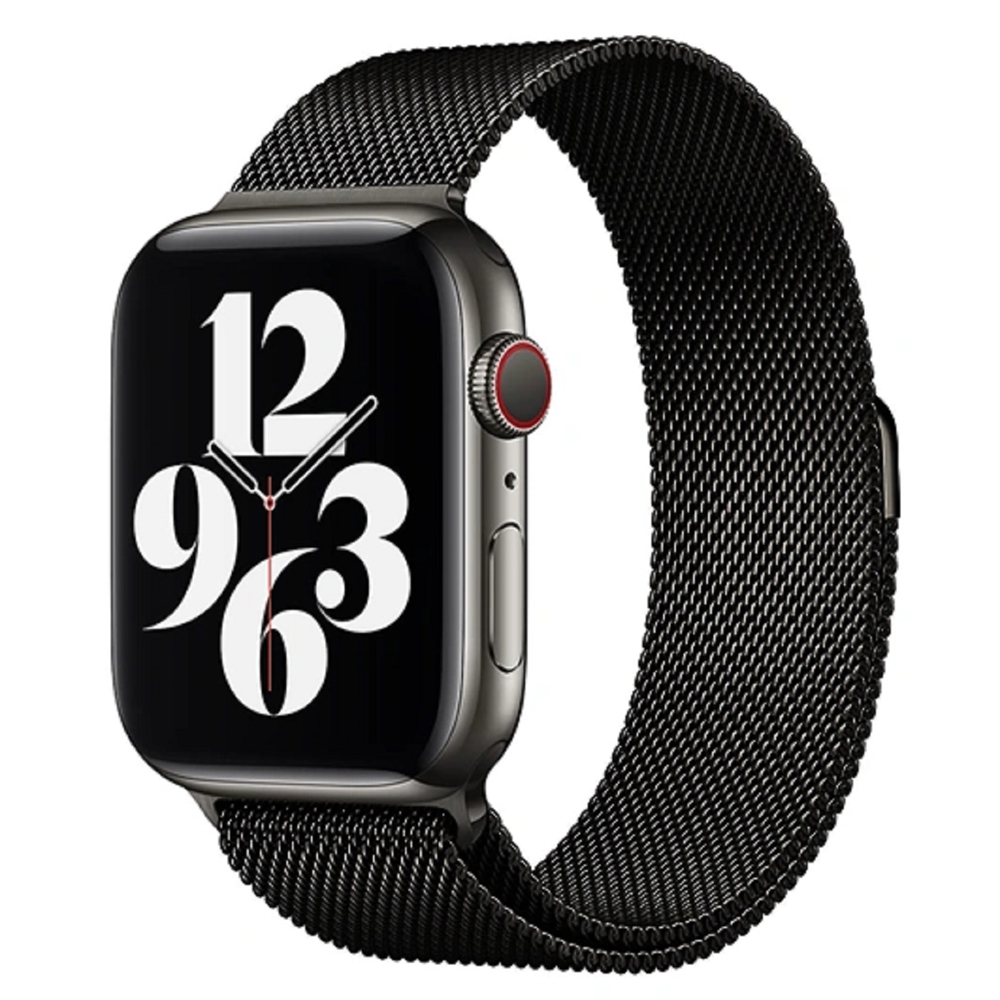 სმარტ საათის სამაჯური Wiwu 38/40 Minalo, Apple Watch Strap, Black