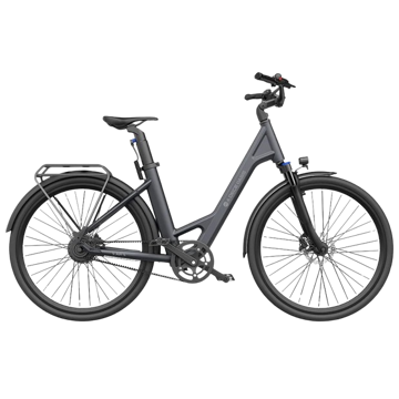 ელექტრო ველოსიპედი ADO A28 Air, 350W, Smart APP, Electric Bike, 30KM/H, Grey