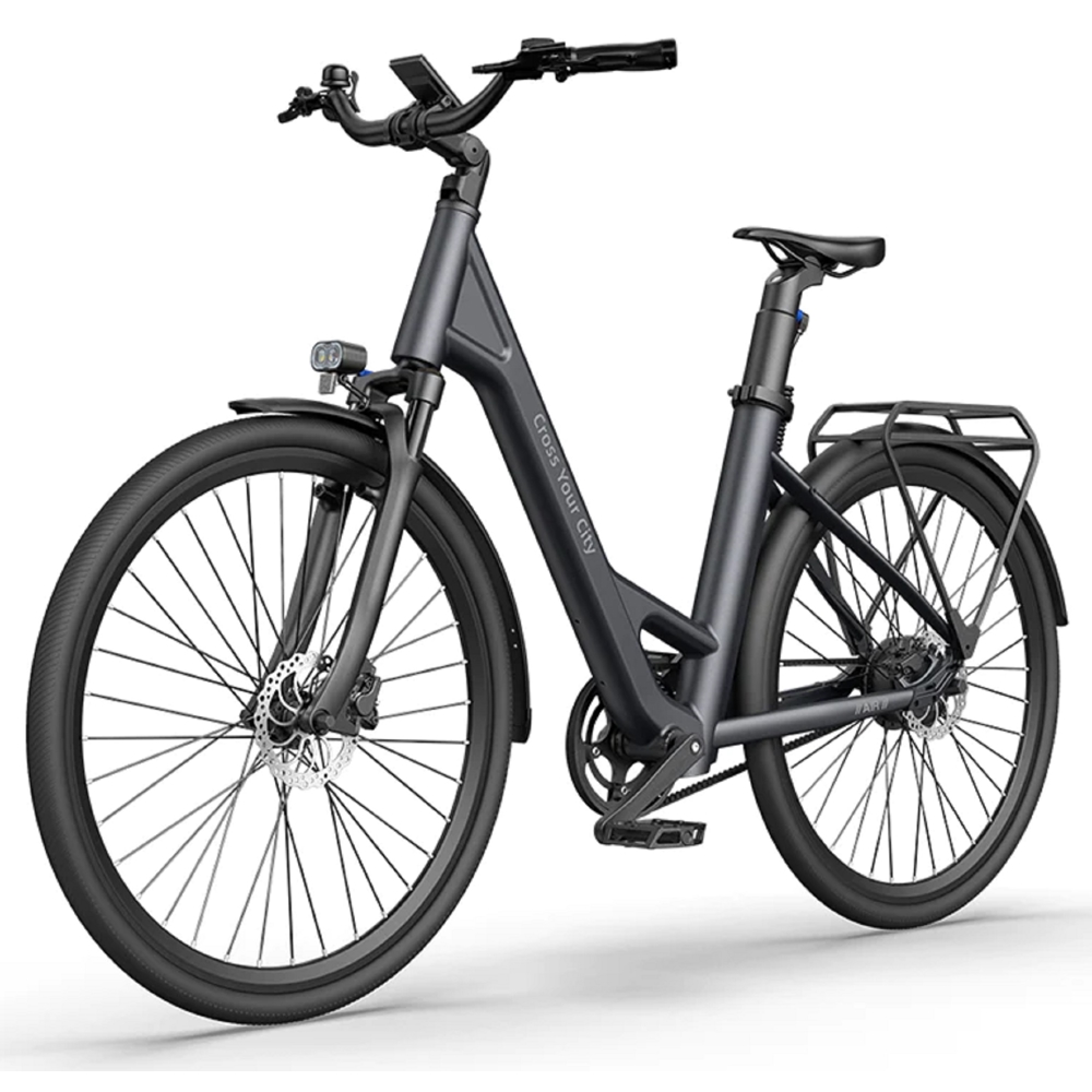 ელექტრო ველოსიპედი ADO A28 Air, 350W, Smart APP, Electric Bike, 30KM/H, Grey