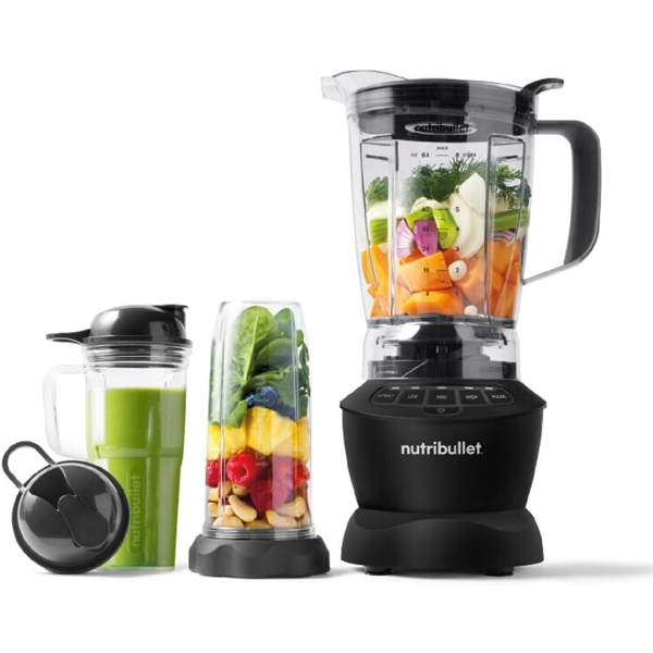 ბლენდერი NutriBullet NBF500DG, 1200W, 1.8L, Blender, Black