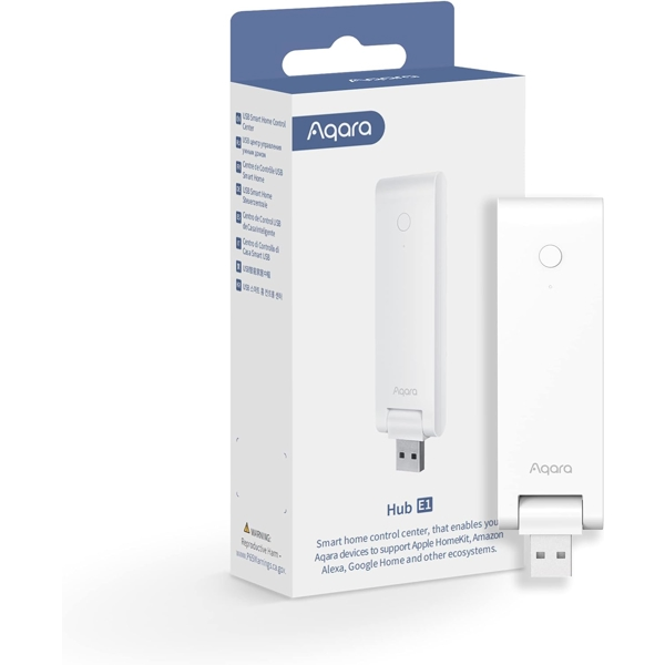 Aqara HE1-G01, USB, Wi-Fi, Smart Hub, White