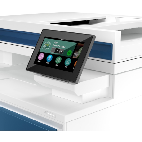 პრინტერი HP 5HH65A LaserJet Pro 4303dw, MFP, A4, Wi-Fi, USB, LAN, White/Blue