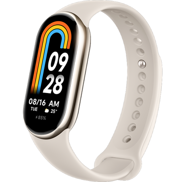 სმარტ საათი Xiaomi BHR7166GL M2239B1 Smart Band 8, 1.62", Bluetooth, Fitness Tracker, Champagne Gold