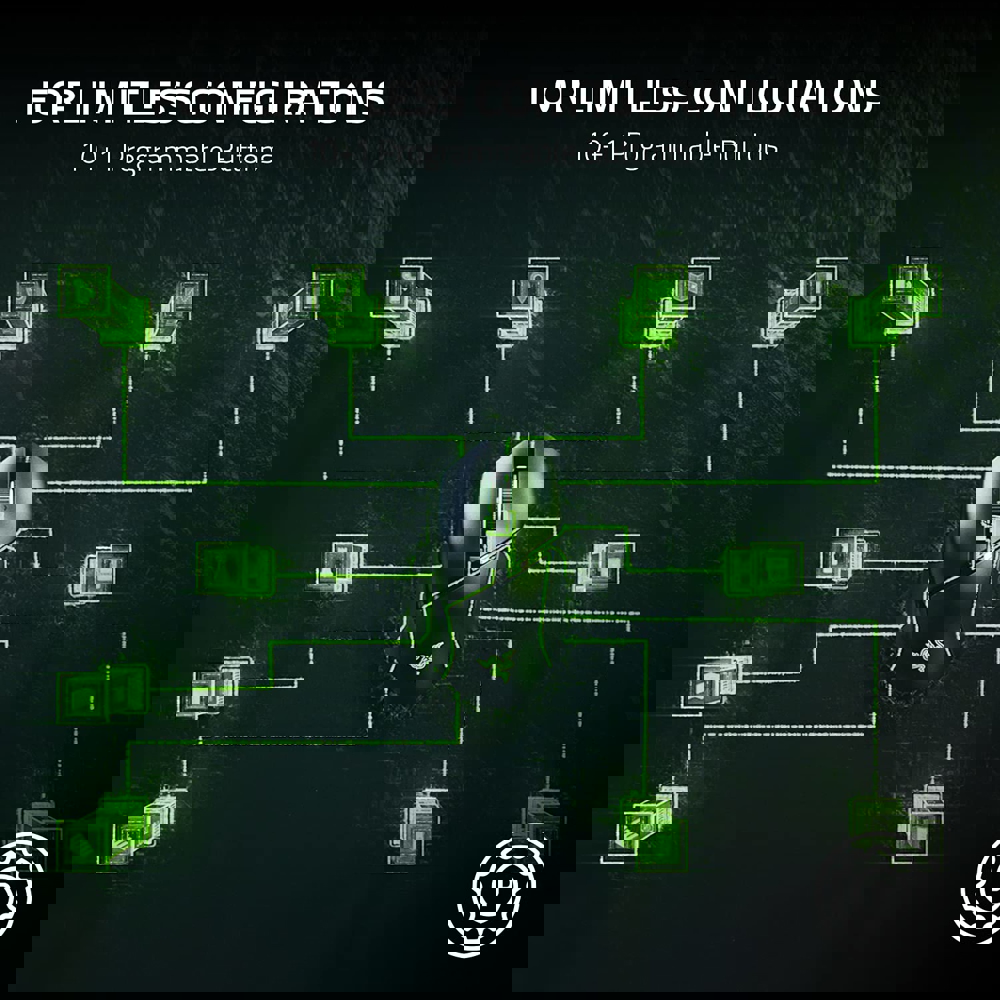 მაუსი Razer RZ01-04000100-R3M1 Basilisk V3, Wired, USB, Gaming Mouse, Black