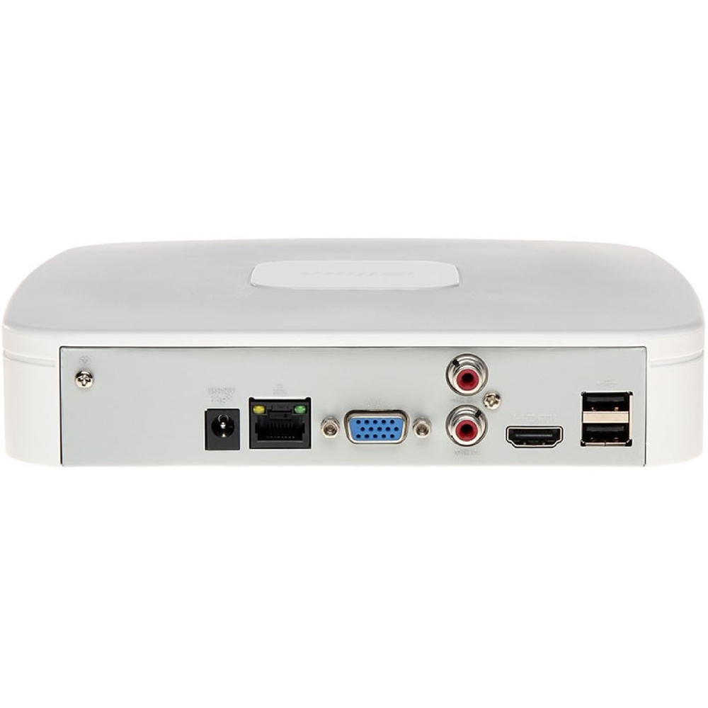 Dahua DHI-NVR2104-4KS2, Video Recorder, White