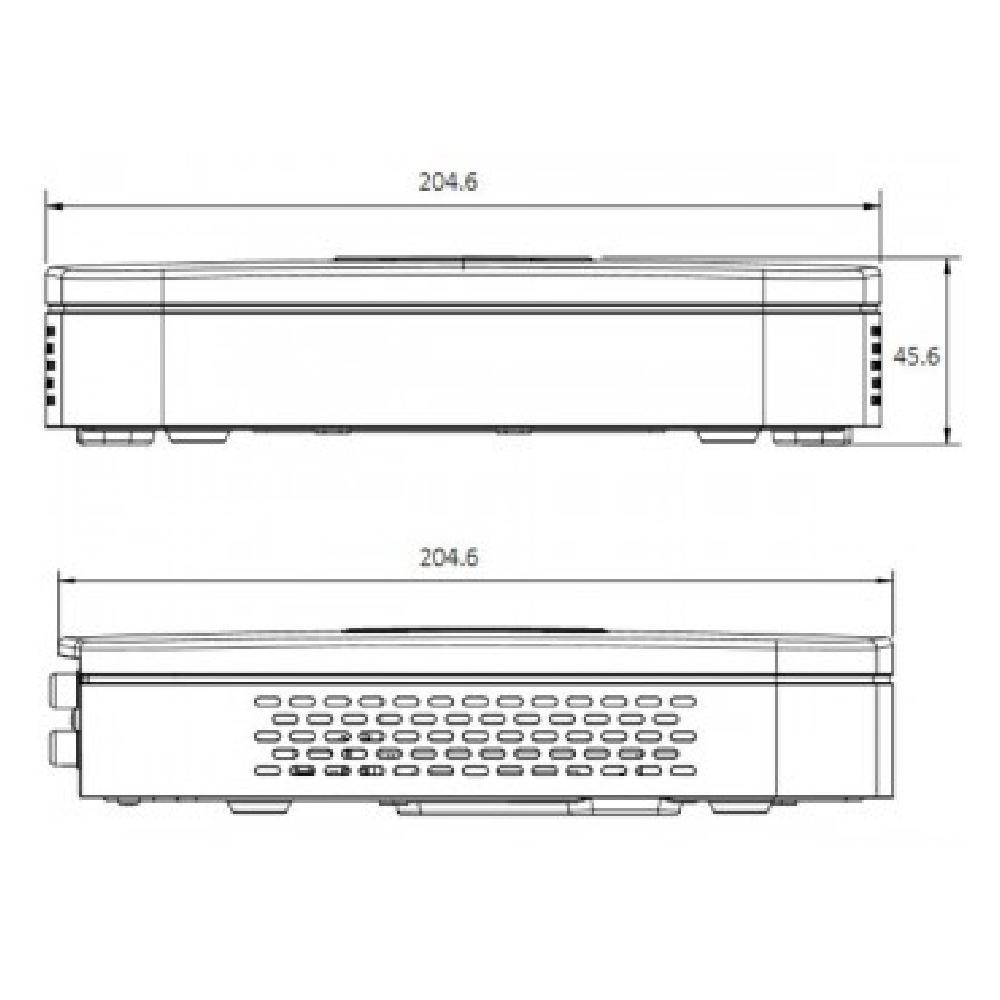 ვიდეო ჩამწერი Dahua DHI-NVR2104-4KS2, Video Recorder, White
