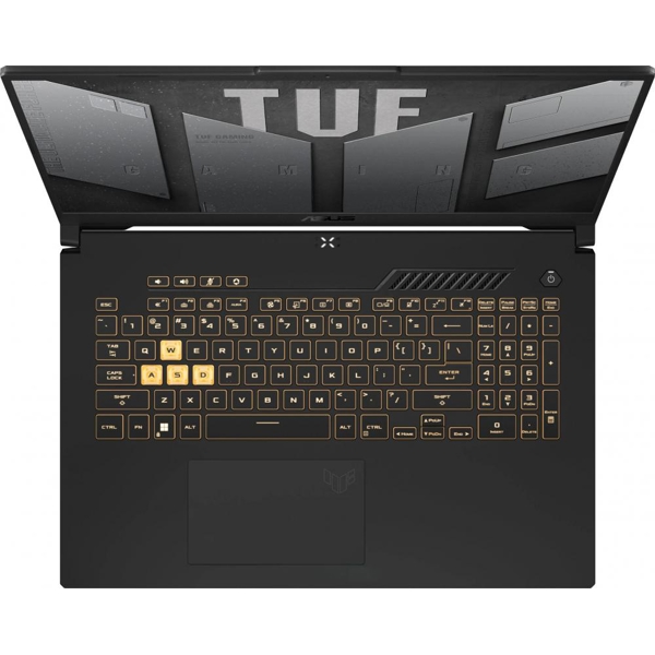 ნოუთბუქი Asus TUF FX707ZC4-HX014, 17.3", i5-12500H, 16GB, 512GB SSD, RTX3050 4GB, Mecha Gray