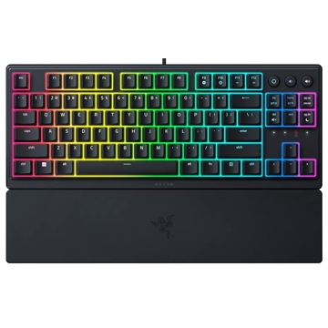 კლავიატურა Razer RZ03-04880100-R3M1 Ornata V3 TKL, Wired, RGB, USB, Gaming Keyboard, Black