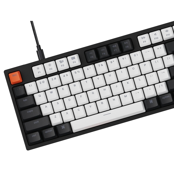 Keychron C2G1, Gateron G Pro Red, Wired, USB, Keyboard, Black