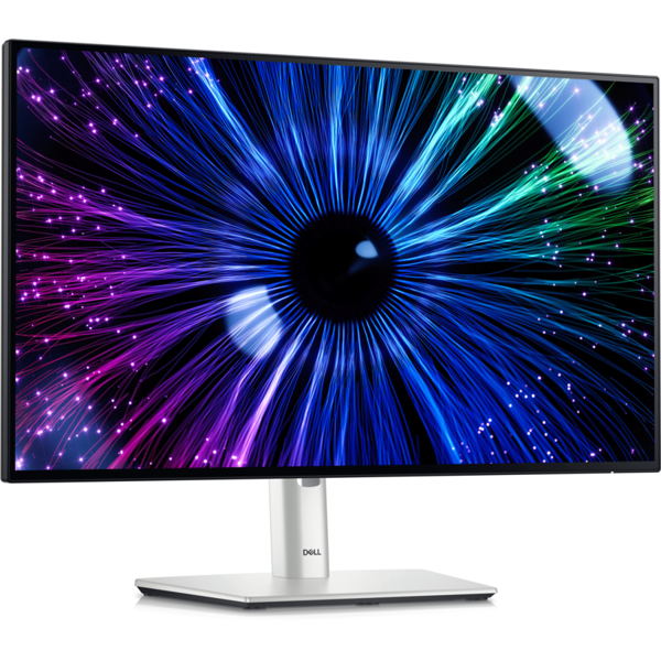 მონიტორი Dell 210-BKJF UltraSharp U2424HE, 23.8", Monitor, FHD, IPS, HDMI, USB, USB-C, RJ45, DP, Silver