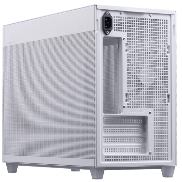 ქეისი Asus 90DC00G3-B39010, Computer Case, Small Tower, MicroATX, Mini-ITX, USB-C3.2, 2xUSB3.2, White