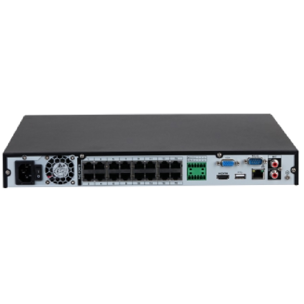 ვიდეო ჩამწერი Dahua DHI-NVR4216-16P-4KS2/L, Network Video Recorder, Black