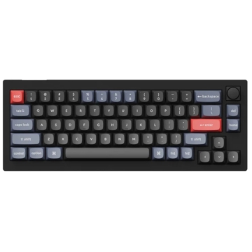 კლავიატურა Keychron V2D1, K Pro Red, Wired, RGB, USB, Keyboard, Black