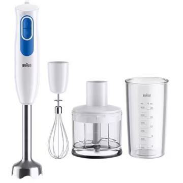 ხელის ბლენდერი Braun MQ20236MWH, 600W, 600ML, Blender, White