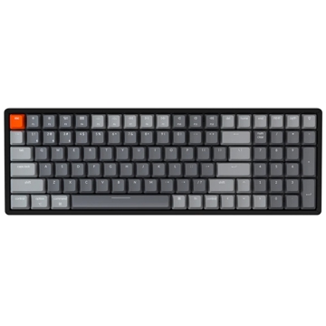 კლავიატურა Keychron K4J2, Gateron G Pro Blue, Wireless, RGB, USB-C, Bluetooth, Keyboard, Black