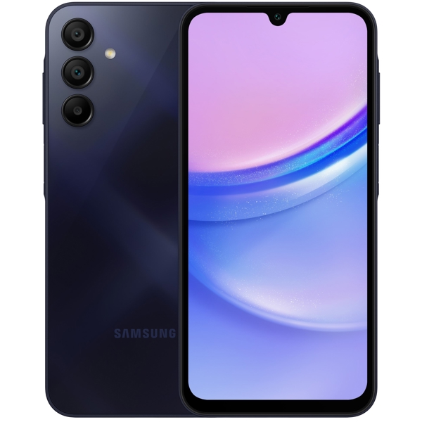 მობილური ტელეფონი Samsung A155F Galaxy A15, 6GB, 128GB, Dual Sim, LTE, Dark Blue