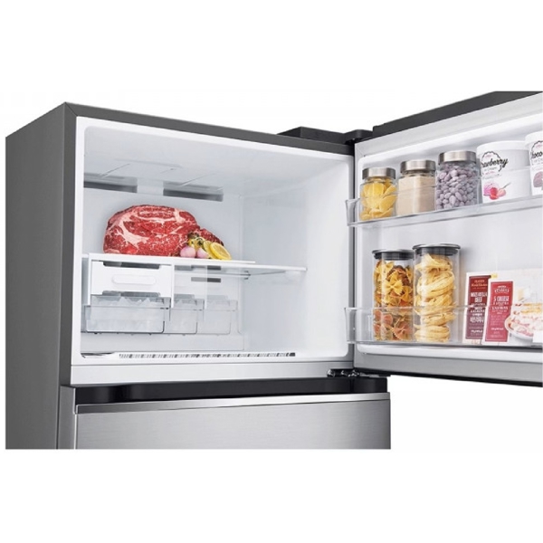 მაცივარი LG GN-B472PQMB.ADSQMEA, 340L, No Frost, Refrigerator, Silver