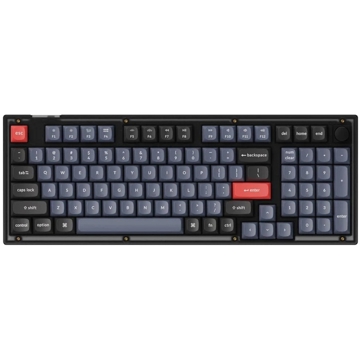 Keychron V5C1, K Pro Red, Wired, USB, Gaming Keyboard, Black