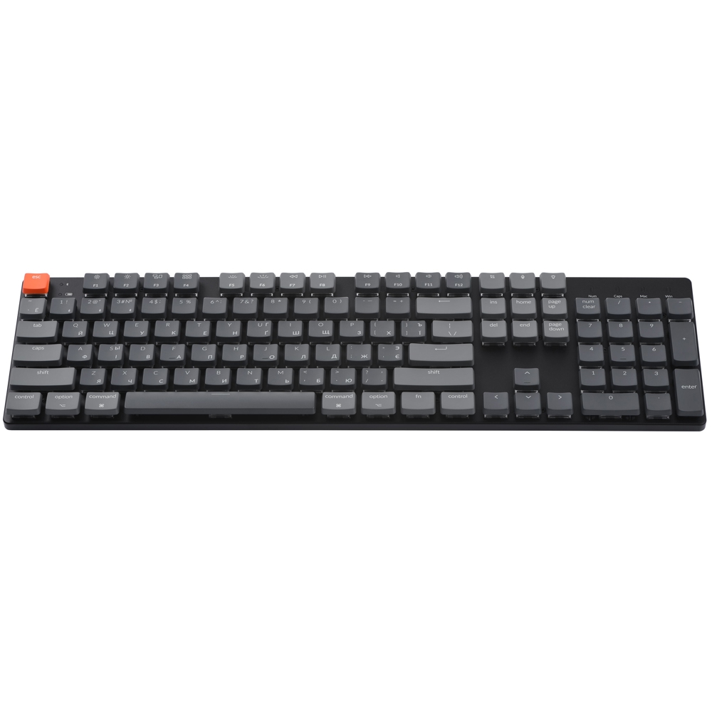 კლავიატურა Keychron K5SEE5, Optical Mint, Wireless, USB, Bluetooth, Keyboard, Black