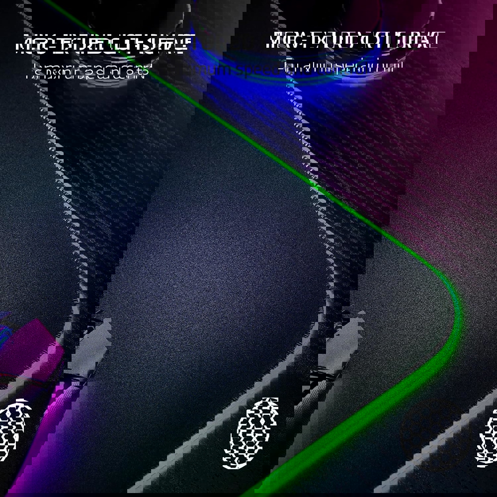 Razer RZ02-02500700-R3M1 Goliathus Chroma, Gaming Mouse Pad, 3XL, Black