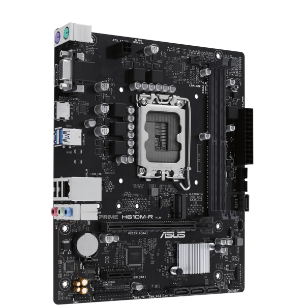 დედა დაფა Asus 90MB1GL0-M0ECY0 H610M-R-SI, LGA 1700, DDR5, DIMM, 96GB