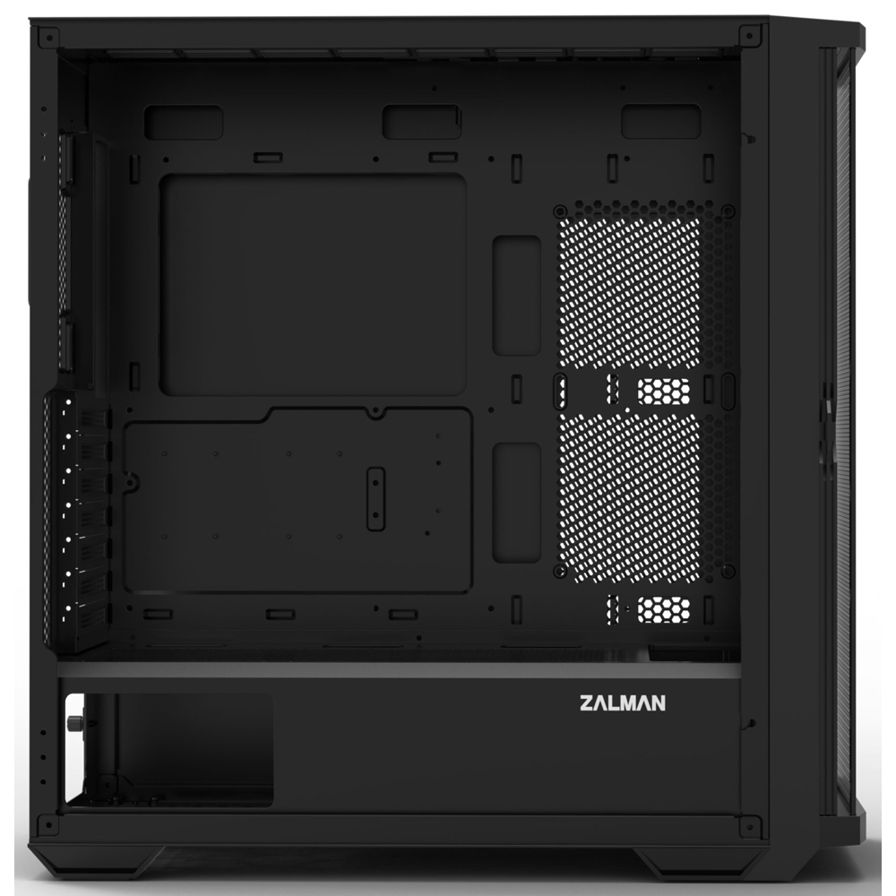 ქეისი Zalman Z10, Computer Case, MidT, E-ATX, ATX, Mini-ITX, Micro-ATX, USB 3.0, Black