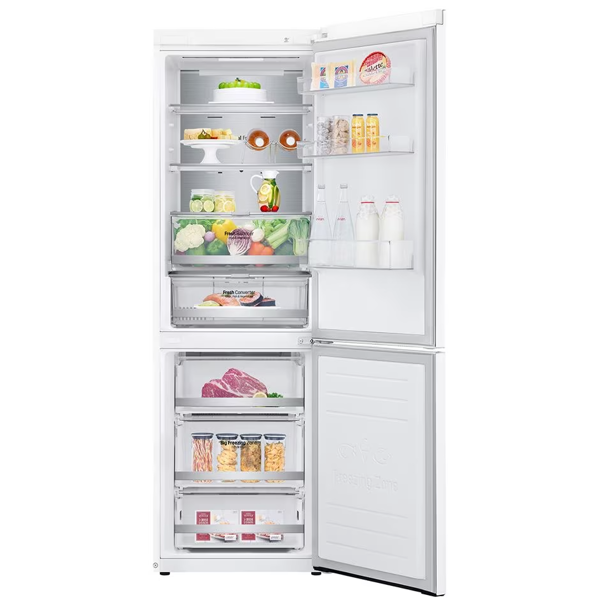 მაცივარი LG GCB459SQUM.ASWQCIS, 341L, Refrigerator, White