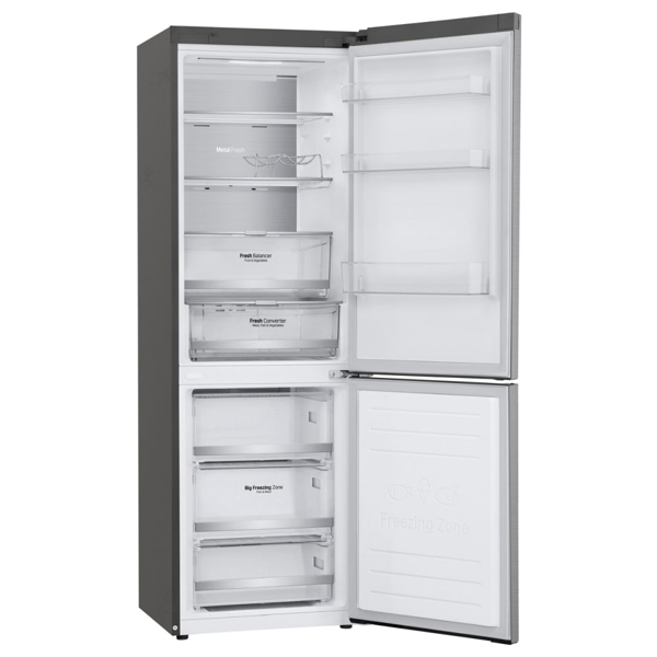 LG GCB459SMUM.APZQCIS, 341L, Refrigerator, Silver