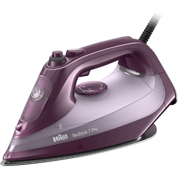 ორთქლის უთო Braun SI7181VI, 3100W, 300ML, Steam Iron, Purple