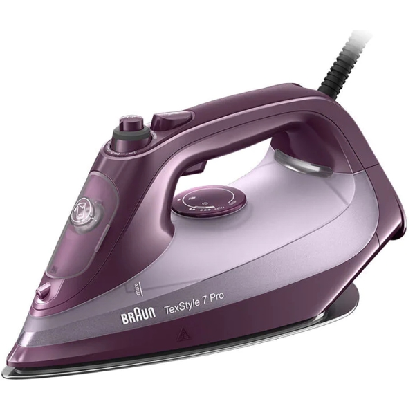 ორთქლის უთო Braun SI7181VI, 3100W, 300ML, Steam Iron, Purple