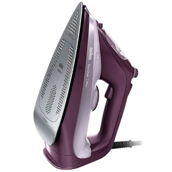 ორთქლის უთო Braun SI7181VI, 3100W, 300ML, Steam Iron, Purple