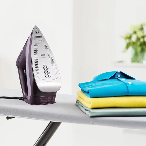 ორთქლის უთო Braun SI7181VI, 3100W, 300ML, Steam Iron, Purple