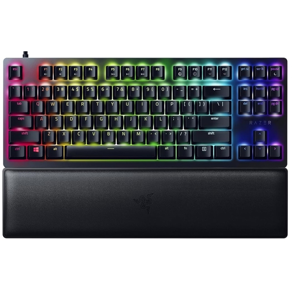 Razer RZ03-03940100-R3M1 Huntsman V2 Tenkeyless, Wired, USB-C, Gaming Keyboard, Black