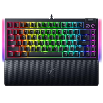 Razer RZ03-05000100-R3M1 BlackWidow V4 75%, Wired, USB-C, Gaming Keyboard, Black