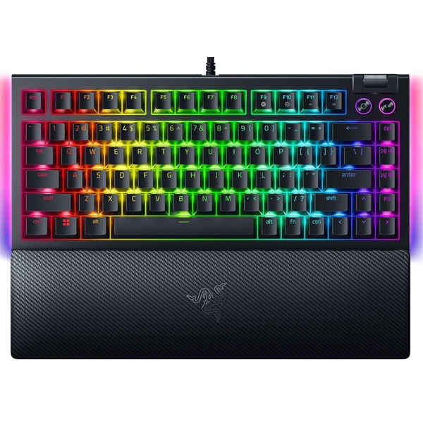 Razer RZ03-05000100-R3M1 BlackWidow V4 75%, Wired, RGB, USB-C, Gaming Keyboard, Black