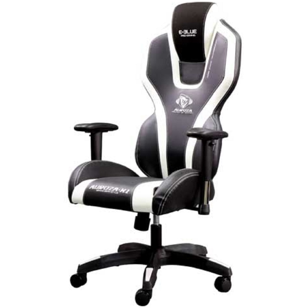 გეიმერული სავარძელი E-Blue EEC410BWAA-IA, Gaming Chair, Black/White