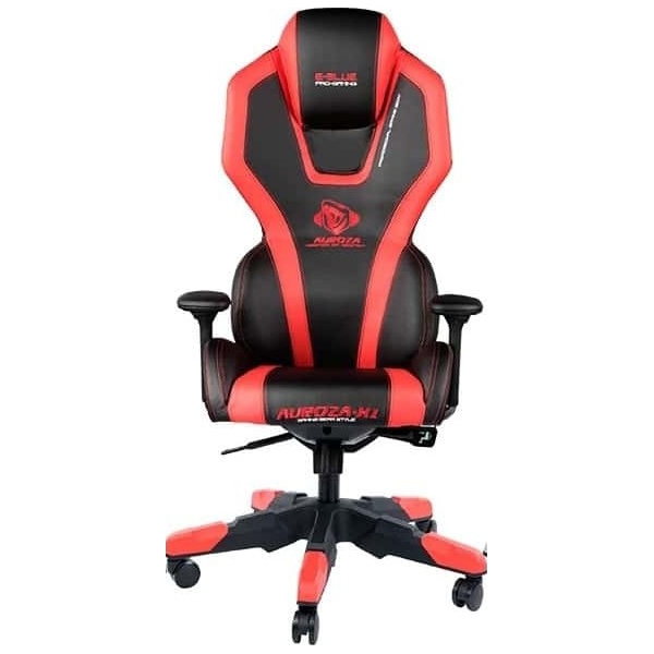 გეიმერული სავარძელი E-Blue EEC410BRAA-IA, Gaming Chair, Black/Red