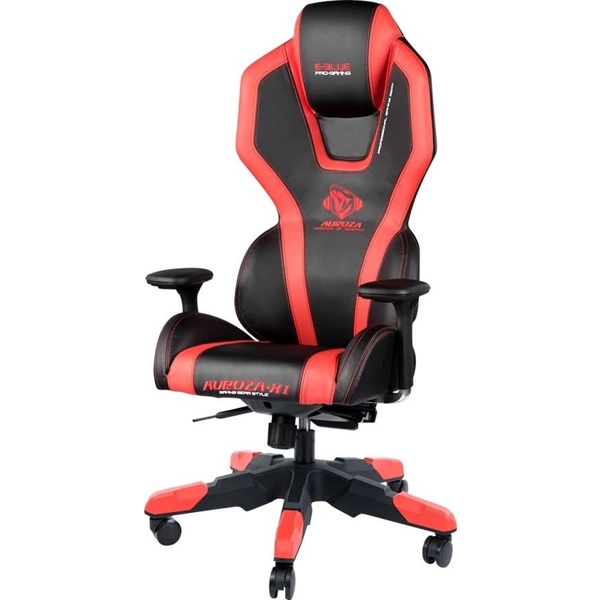 გეიმერული სავარძელი E-Blue EEC410BRAA-IA, Gaming Chair, Black/Red