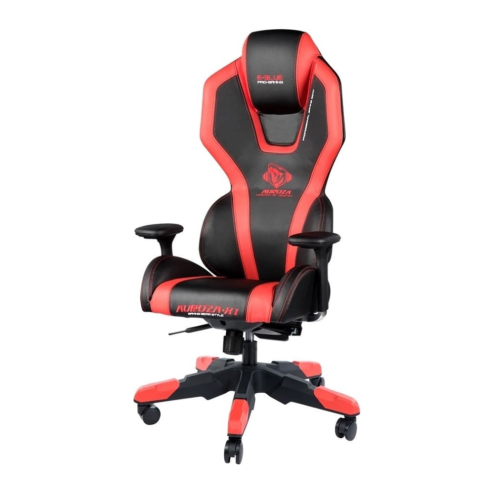გეიმერული სავარძელი E-Blue EEC410BRAA-IA, Gaming Chair, Black/Red