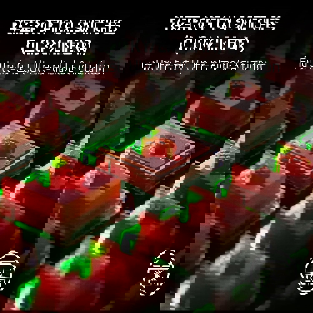 Razer RZ03-04500100-R3M1 DeathStalker V2, Wired, RGB, USB-C, Gaming Keyboard, Black