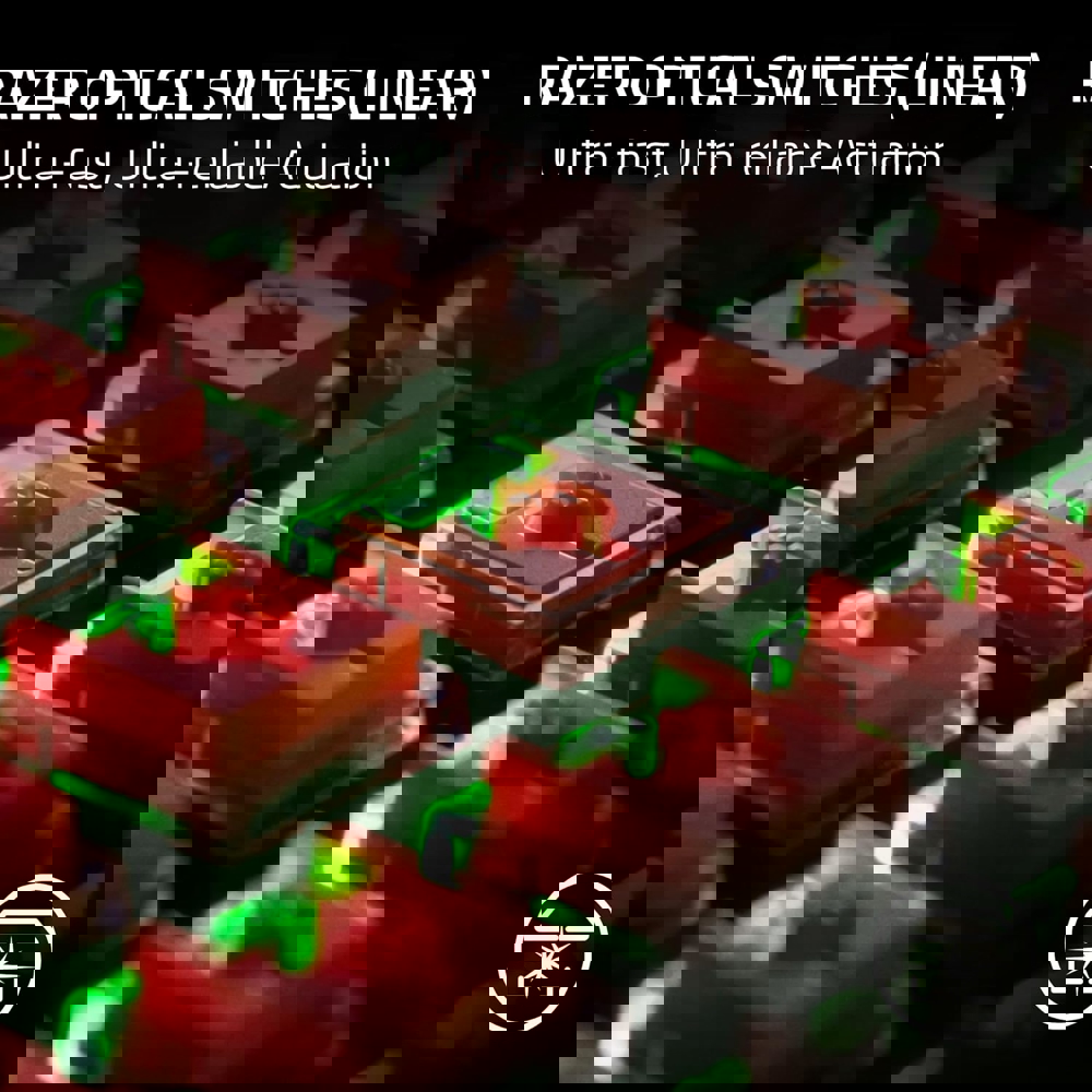 კლავიატურა Razer RZ03-04370100-R3M1 DeathStalker V2 Pro Tenkeyless, Wireless, RGB, USB, USB-C, Bluetooth, Gaming Keyboard, Black